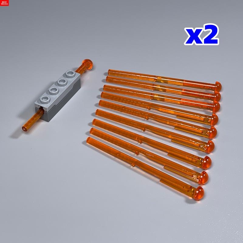 MOC Block Bricks Dart Shooter Launcher Projectile Arrow 15400 15303 29340 Action Figure Building Block Set Assembles Particles Toy
