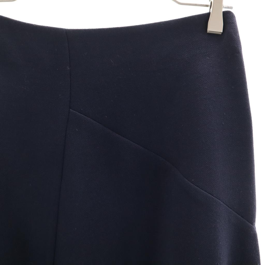 MARNI Made in Italy wool Mimole length flare skirt 38 Navy Women Used