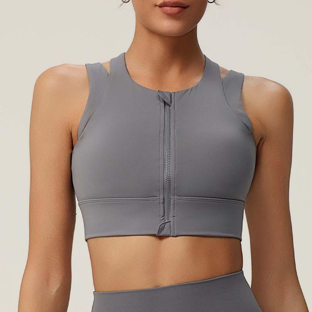 Plus-Size Women's High-Impact Sports Bra for Running & Fitness