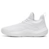 KT Team Comfortable Cushioning Slip Resistant Abrasion Resistant Low Top Basketball Shoes Men's Pure White 112331612-1