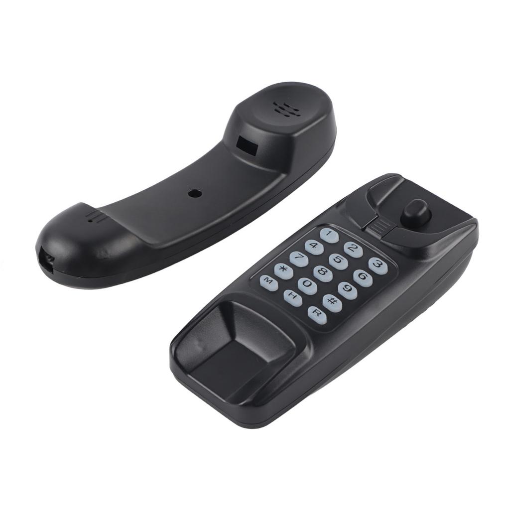 Wall Mount Landline Telephone Extension No Caller ID Home Phone For Hotel Family