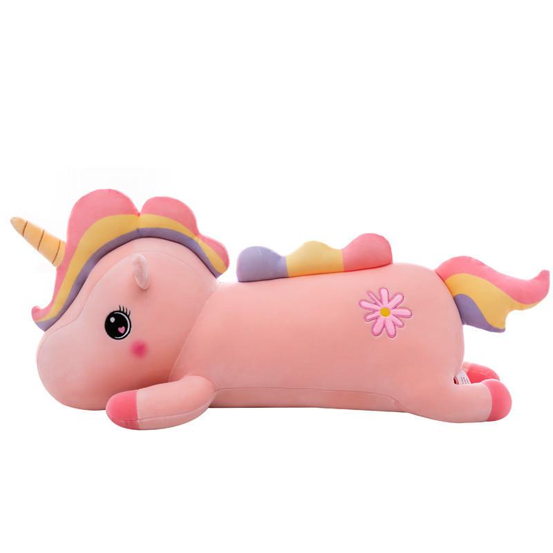 Large Plush Unicorn Doll With Soft Fluffy Material Ideal For Birthday Gifts And Cuddling
