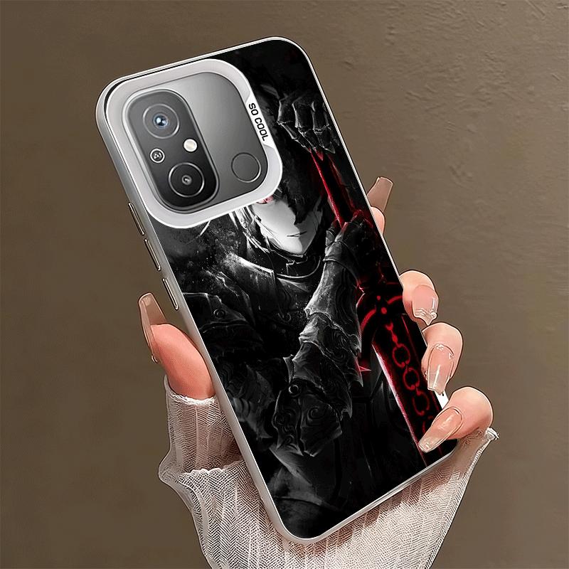 

Fate Zero Stay Night Saber Shockproof Phone Case for Xiaomi Poco X7 X6 X5 X3 Pro F7 Ultra M8 Redmi 15C 15 14C 13C 12C 10C 13 12 Xiaomi Poco F7