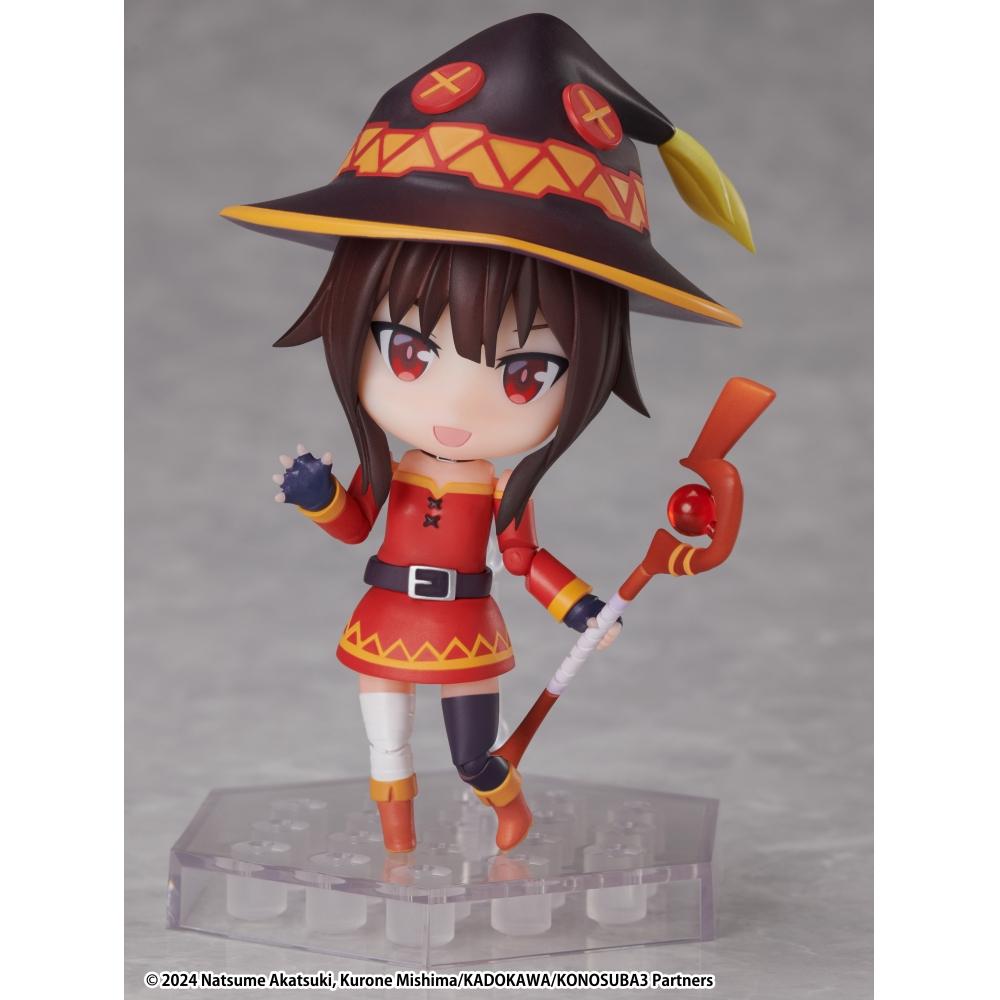 KOnOSuba  KOnO SubaraShii Sekai Ni Shukufuku O  dfOrm+ KOnOSuba  gOd S bleSSing On thiS wOnderful wOrld  3  Megumin Full actiOn defOrme Figure
