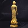 Stehende Amitabha Buddha Statue, Ungefähr 20 cm hoch, Aus natürlichem Buchsbaum gefertigt, Amitabha Buddha, Holzschnitzerei, [Produktcode]