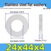 Jinguying Stainless Steel Flat Washer 201/304/316 Standard Size, No Burrs (GB97/DIN125)