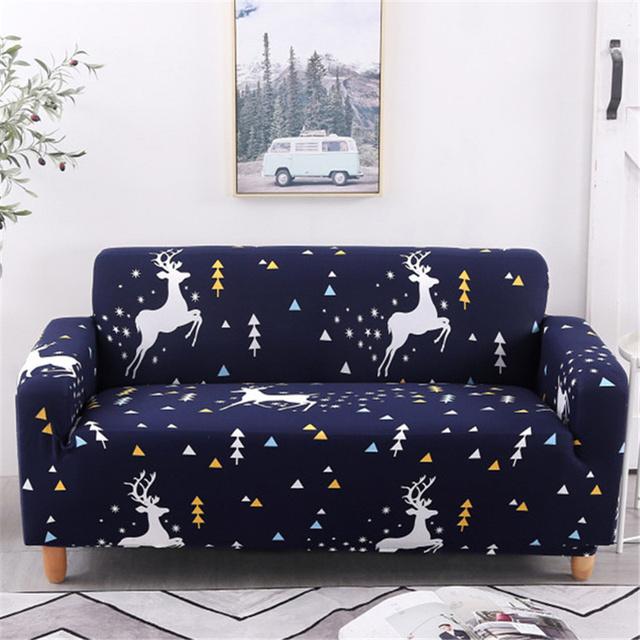 Modern Elastic Sofa Slipcovers Sofa Cover For Living Room Sectional Corner L -Shape Chair Protector Couch Cover 1 /2 /3 /4 Seater