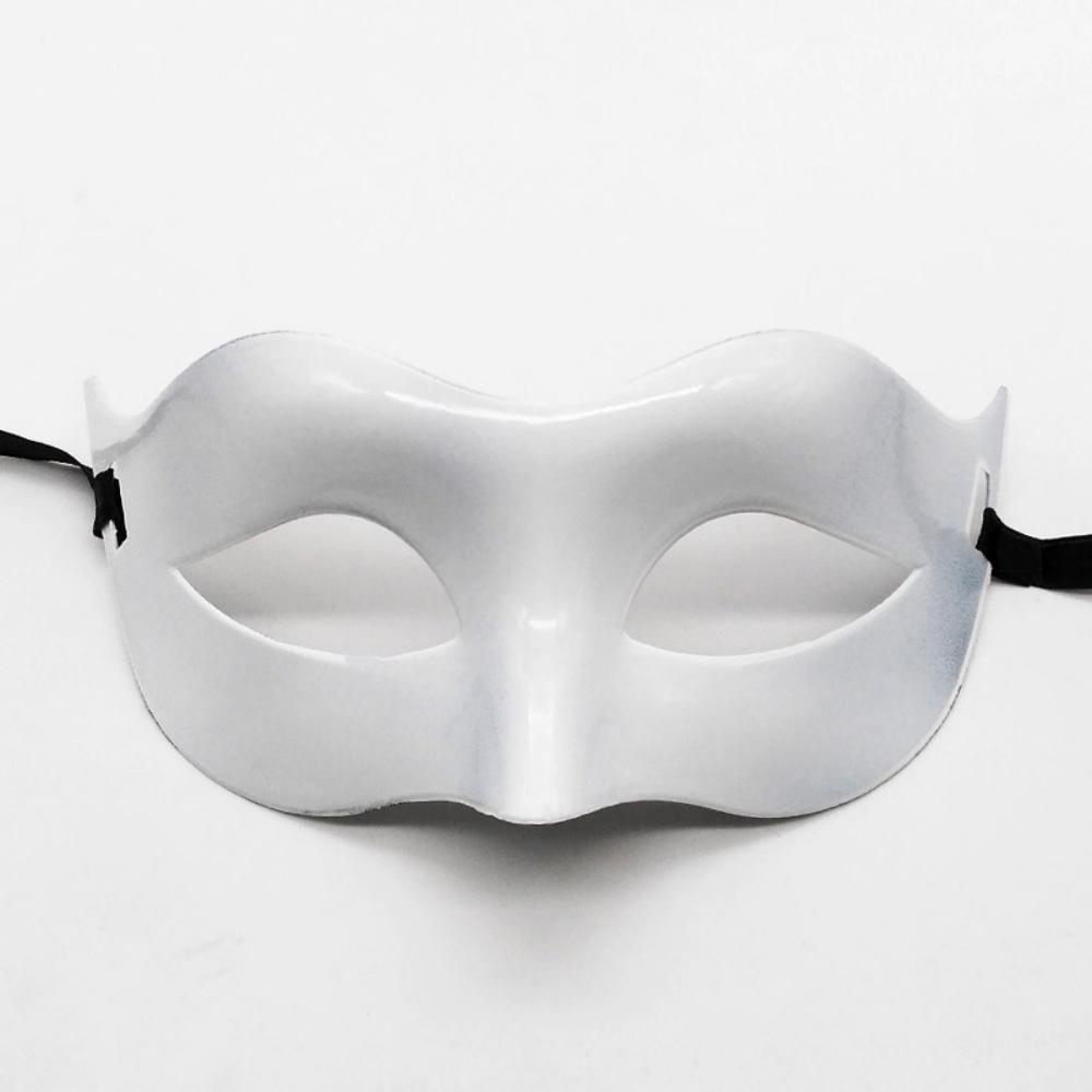 Women Men Half Face Mask Gentleman Masquerade Prom Mask Plastic Cosplay Costume Carnival Props Party Wedding Decoration