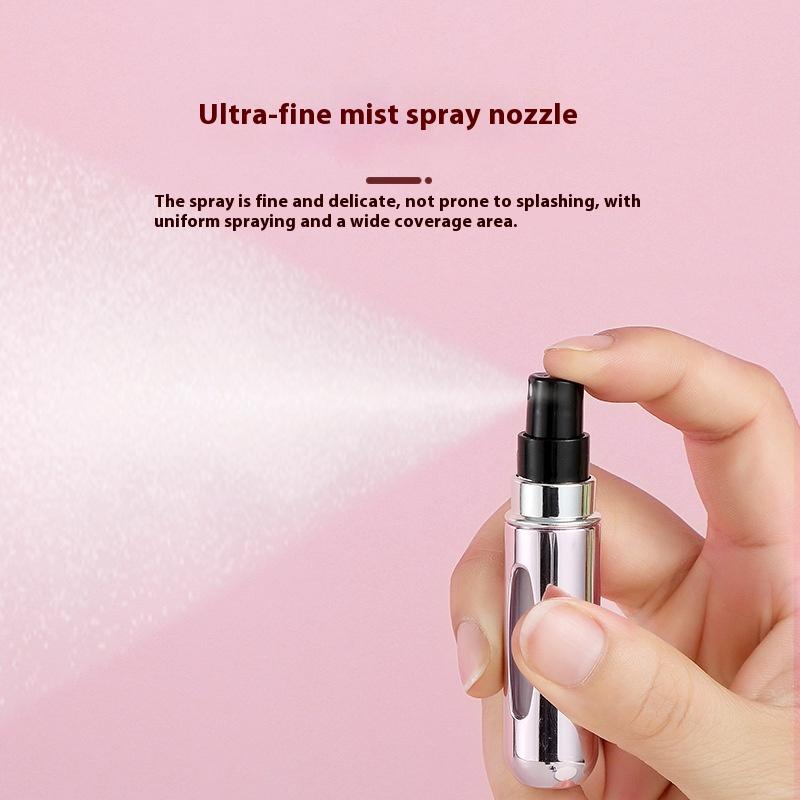 5 ml Parfüm-Abfüllflasche, Selbstpumpende tragbare Sprühflasche mit Bodenbefüllung, Recycelbare Parfüm-Probenflasche, Kosmetikflasche