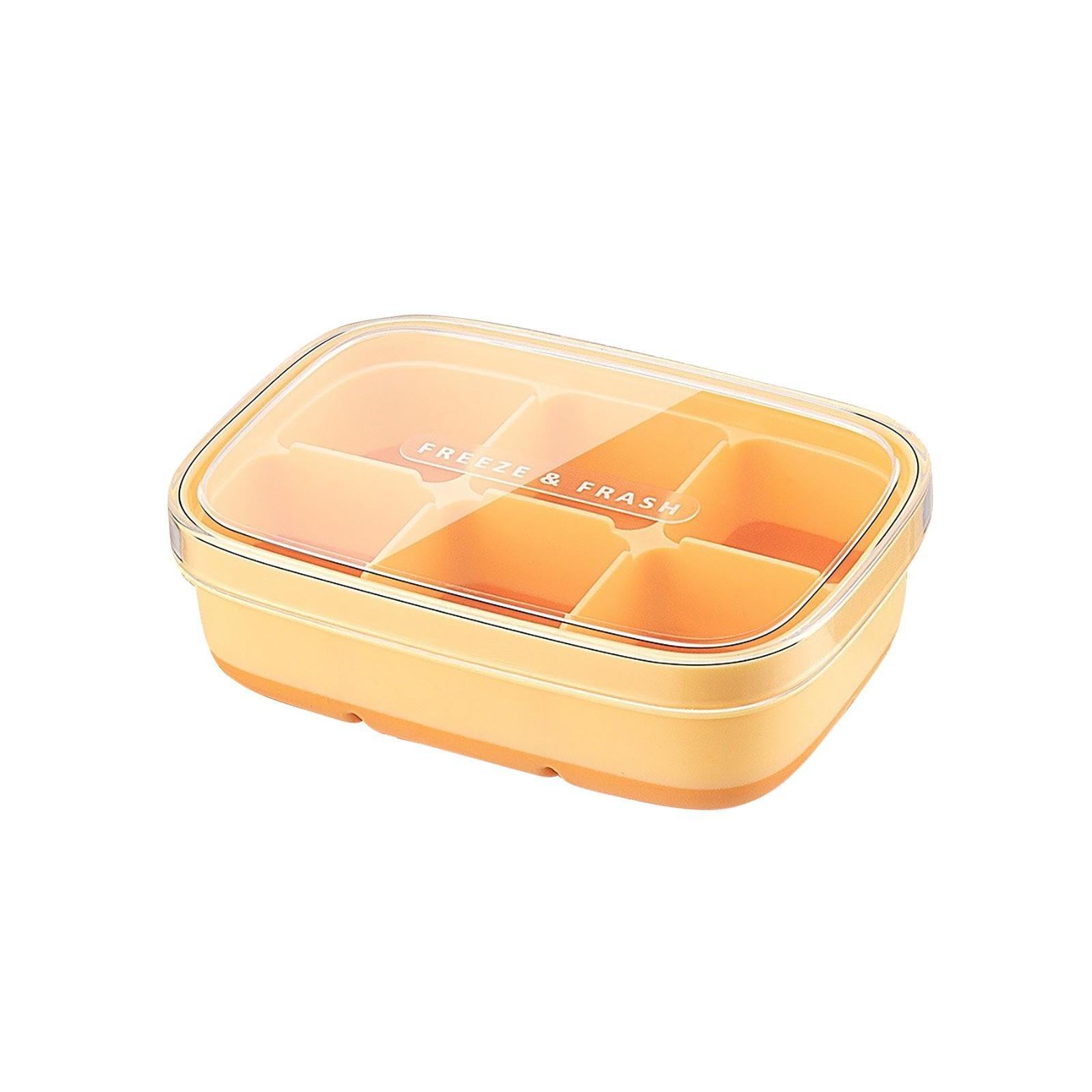 

Форма для льда Лоток для льда Коробка для льда с крышкой Пищевая модель льда Самодельный холодильник Ледяной артефакт One Size