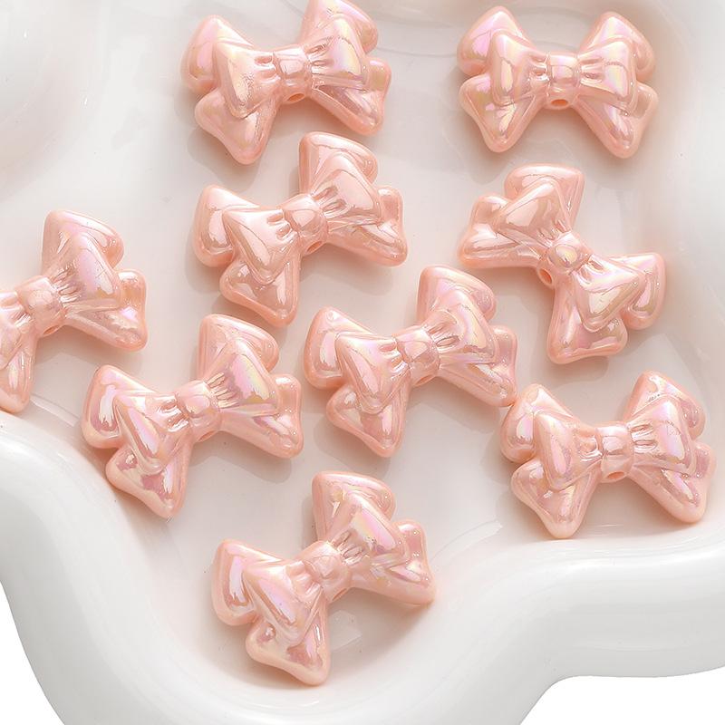 Acrylic AB Color Star Love Bow Bead Diy Handmade Beaded Bracelet Mobile Phone Chain Material