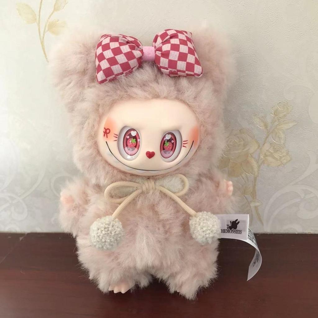 2026 Rabu Butterfly Tie Girls Gift High Value Mesh Red Plush Doll Cute Doll Plush Pendant