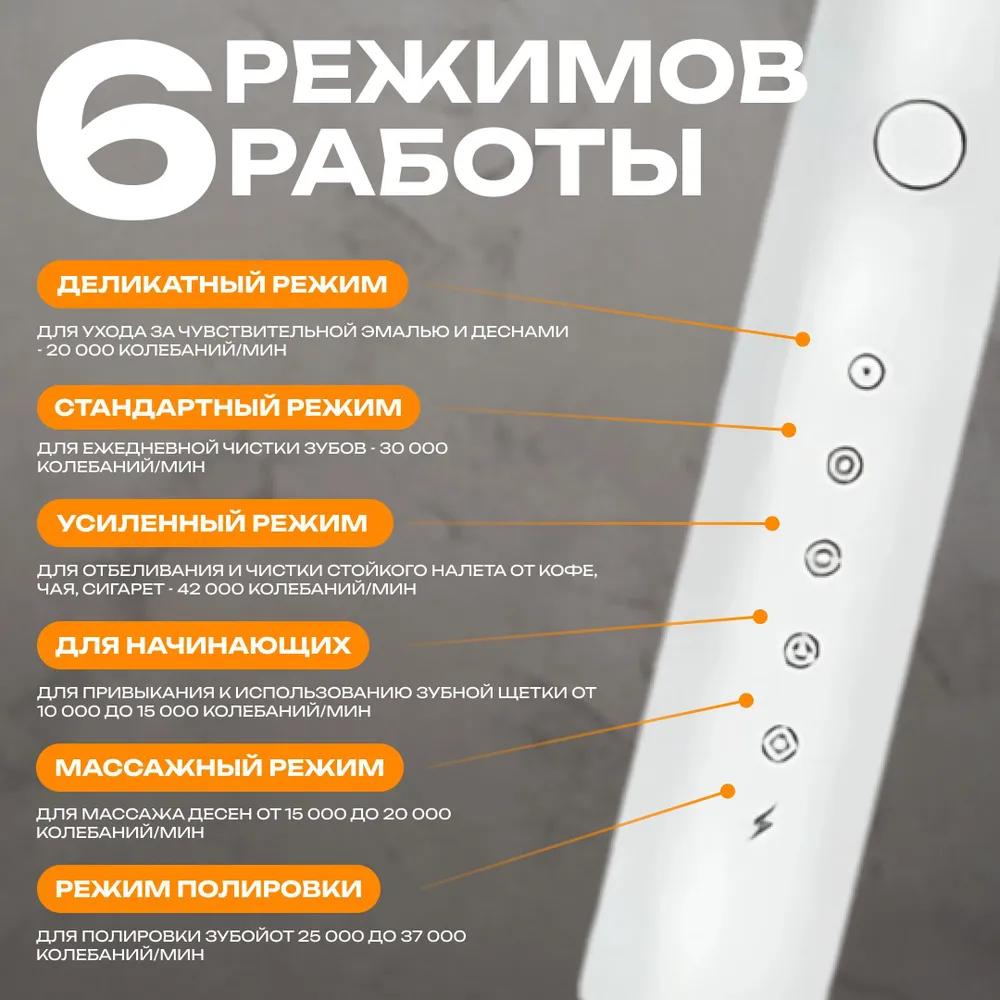 Electric toothbrush metallic gray, blue