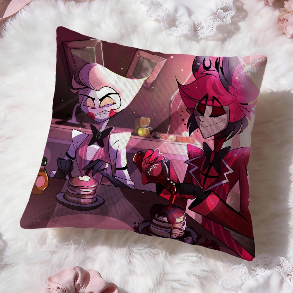 Hra H-Hazbin HotelS Povlak na polštář Prémiový komfort Oboustranný povlak na polštář - Dvoustranný design pro jakoukoli místnost a interiér auta