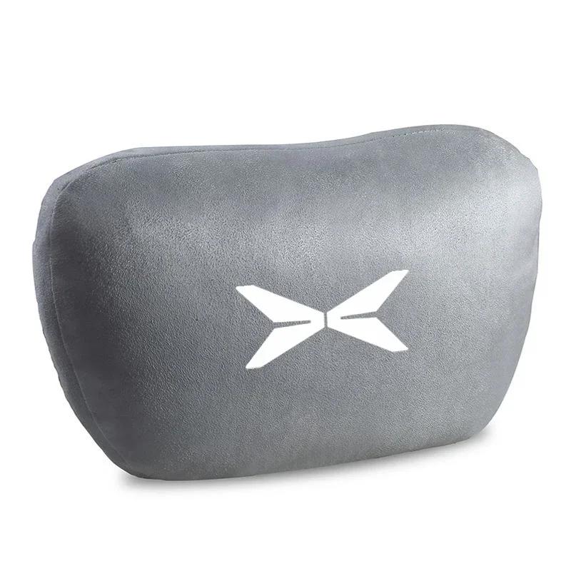 Car Styling For XPENG Xiaopeng P7 P7i G3 G6 G9 2021 2022 2023+ Car Breathable Lumbar Headrest Neck Pillow Waist Back Support