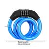 Bicycle Lock 4-digit Password Combination Bicycle Security Lock MTB Anti-theft Lock for Bicycle Equipment