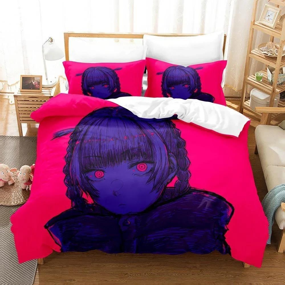 Neues 3D-Druck Anime CALL OF THE NIGHT Bettwäscheset Einzelbett Twin Full Queen King Size Bettset Erwachsene Kinder Schlafzimmer Bettdeckenbezug Sets