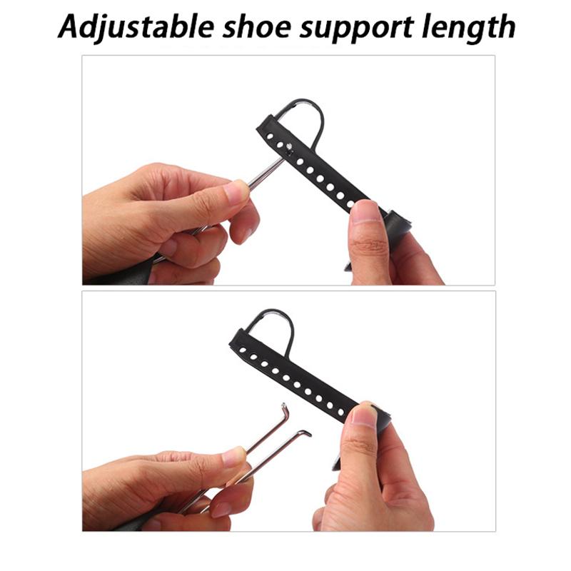 Portable Shoe Tree Shapers Unisex Adjustable Length Shoe Trees for Sneakers - Plastic Shoe Stretcher - Anti-Deformation 2/4/6Pcs