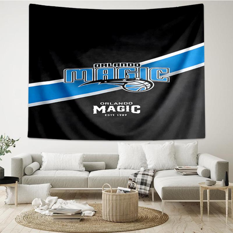 Basketball Orlando Logo Quick-Dry Tapestry Hanging for Bedroom,Livingroom, Playroom,Decor Art Room Wall Tapestry Holiday and Birthday Gifts