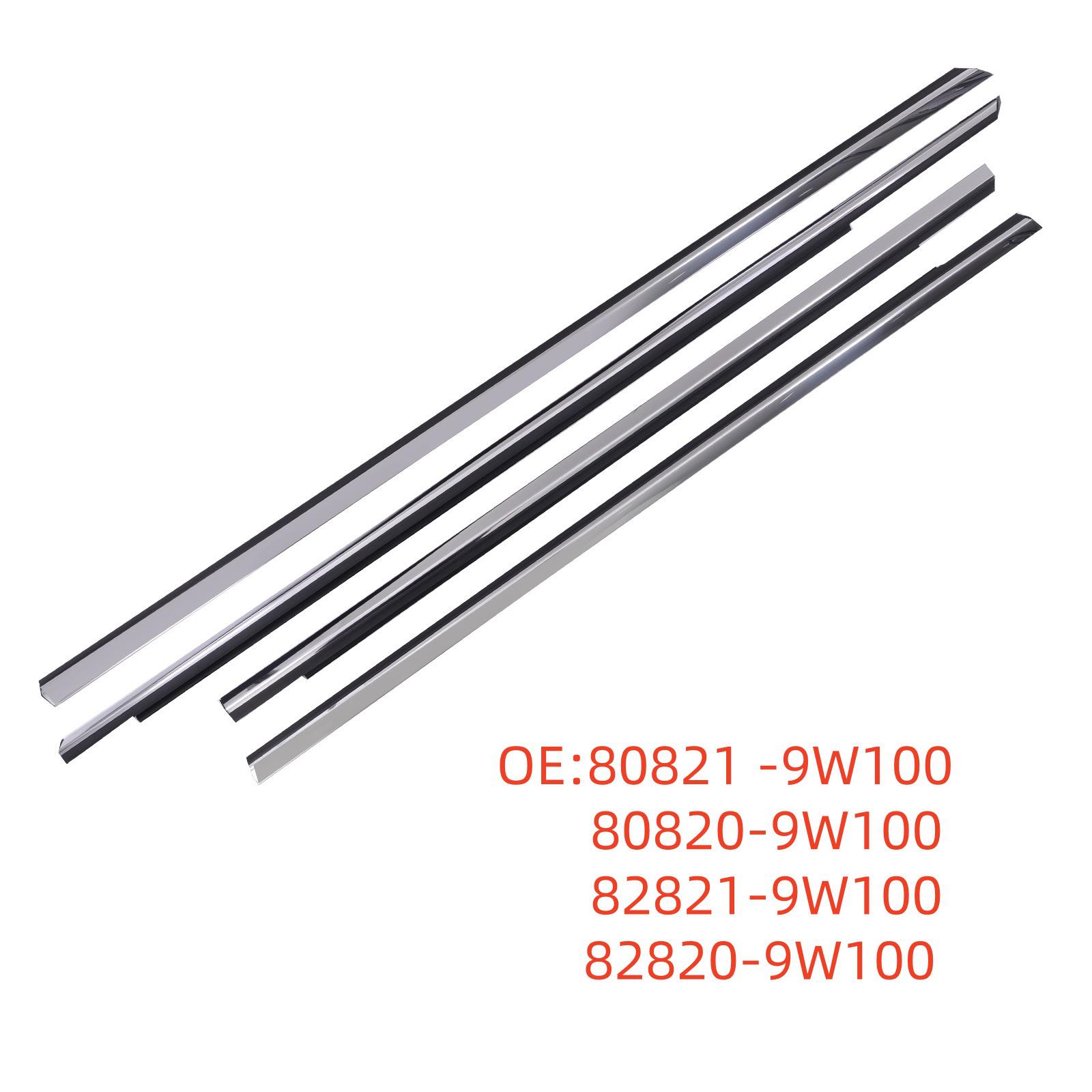 Car Window Water Deflector Seal for Altima/Teana 2004-2007 Models 80821-9W100 80821-9W100, 80820-9W100, 82821-9W100, 82820-9W100