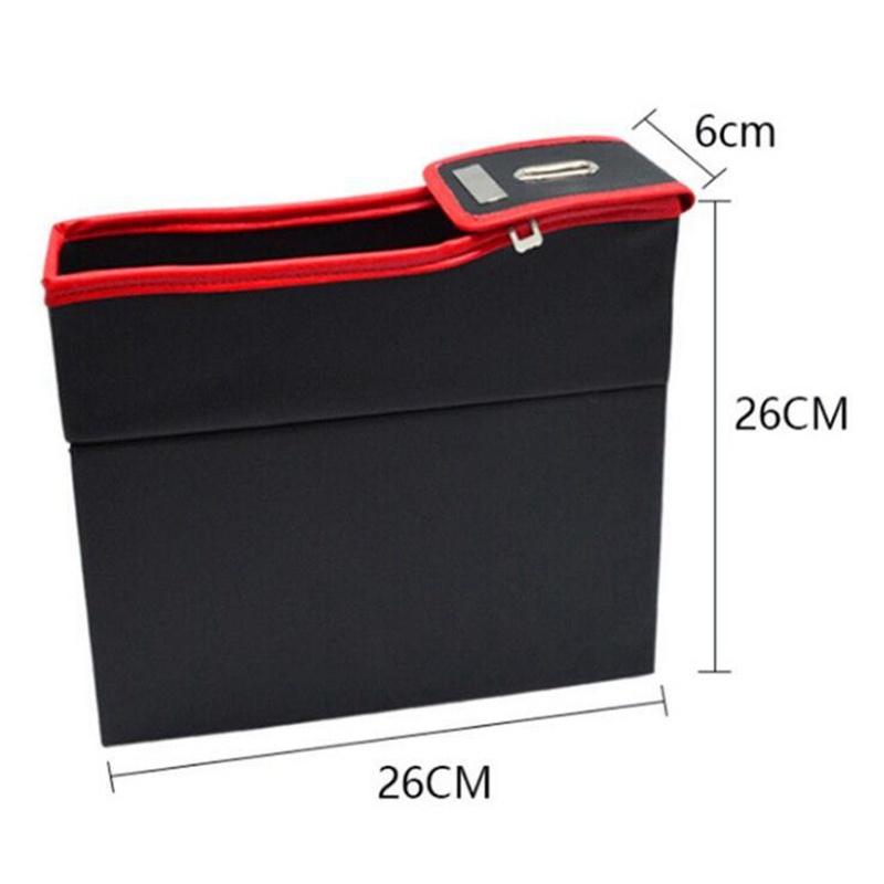 PU Leder Autositz Gap Elegante Auto Dekoration Flasche Getr/änke Essen Smartphone Zubeh/ör Auto Seitentasche multifunktionale Aufbewahrungsbox Organizer /… Universal Autohalterung