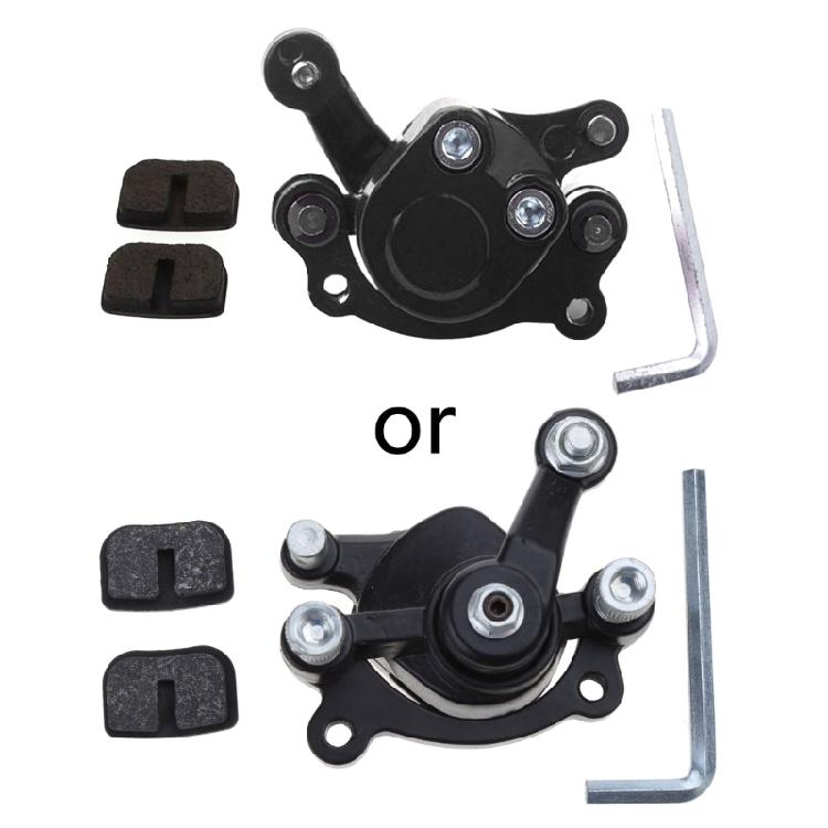 Professional Left/Right Disc Brake Caliper with Brake Pads & Wrench for 49CC