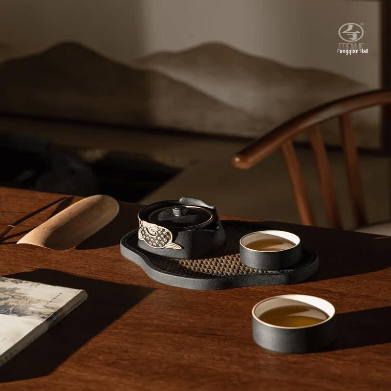 Edenus Portable Ceramic Travel Tea Set