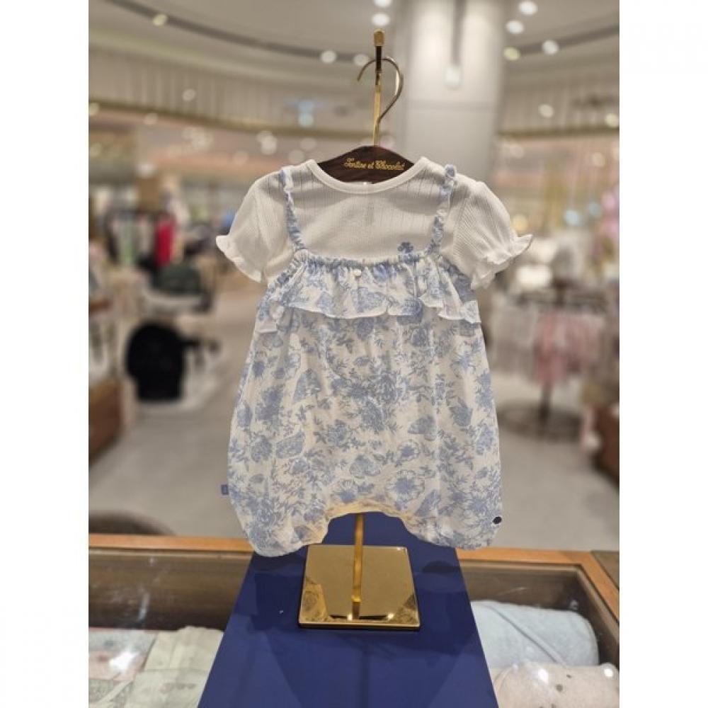 

Newtwald Show Chocola 100 Days Gift Overall Set Ttprow301b Blue/80