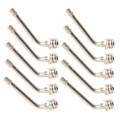 10 Stück LKW-Radventilschäfte Korrosionsbeständiger Kupfer TR545D Ventilschaft für 22,5" & 24,5" Aluminiumräder