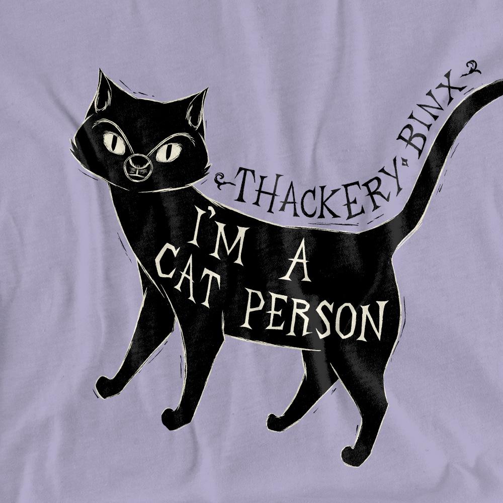 Hocus Pocus Womens/Ladies IÂ´m A Cat Person Thackery Binx T-Shirt