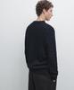Masimodutti Crew Neck 100% Cotton Cable Knit Sweater