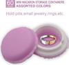 Mini Macaron Jewelry Pill Storage Box Containers Macaron Mini Storage Case Jewelry Box Case Container Earring Travel Organizer