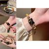 Exquisite Black Cat Ceramic Beaded Bracelet Colorful Cord New Chinese Style Jewelry