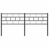 Replacement Headboard Metal Black 200 Cm