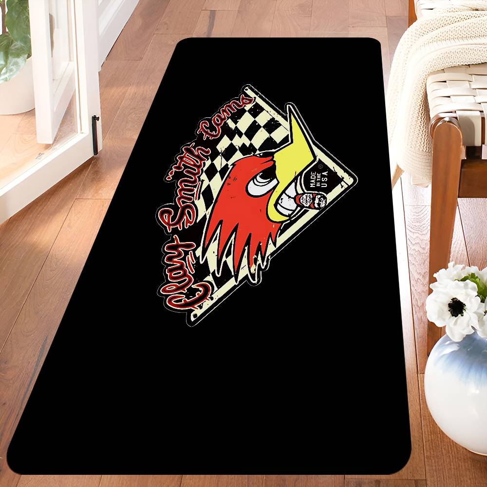 Mr H-Horsepower Clay Smith Floor Mat Rectangle Anti-slip Home Soft Badmat Front Door Indoor Outdoor Mat Hotel Decor Mat