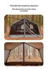 Mountain Guest Inflatable Tent, 13.6 sqm, Large Capacity, Rainproof, Multi-person Outdoor Camping Tent