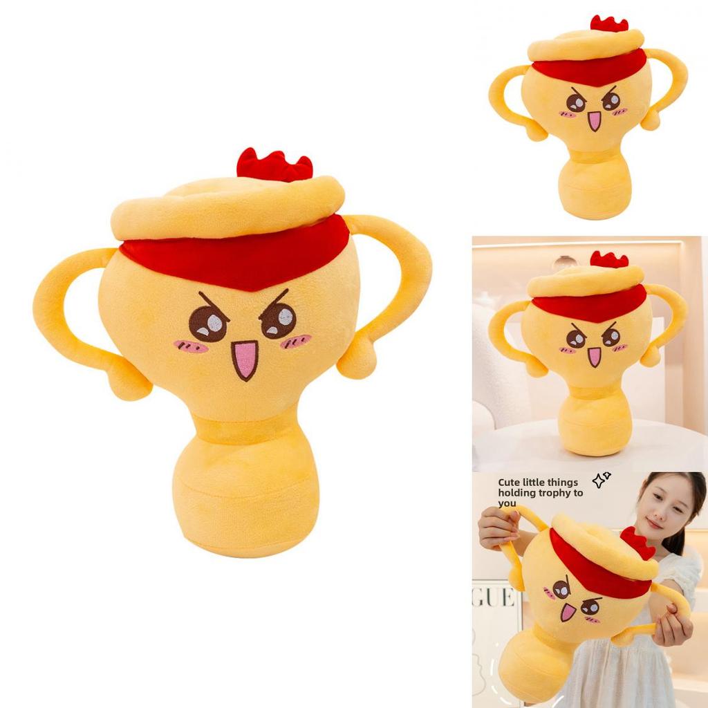 Trophy Plush Toy Award Shape Gift For Company Events And Celebrations