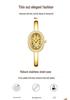 Yalan Luoshi Retro Quartz Women's Watch with Integrated Bracelet
