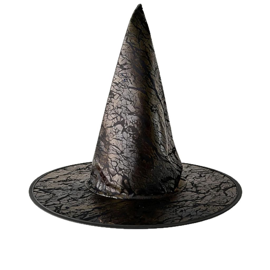 Pleated Lace Witch Hat - Halloween Costume Accessory