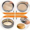 2pc Non-Stick Silicone Baking Mat - Reusable Heat-Resistant Mat Prevents Cakes from Sticking to The Bottom And Sides for Cookies