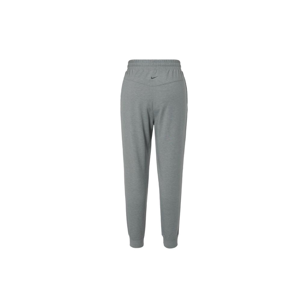 Nike Knitted Sweatpants Women's Gray Moderate Cuffed Pants DM7038-073