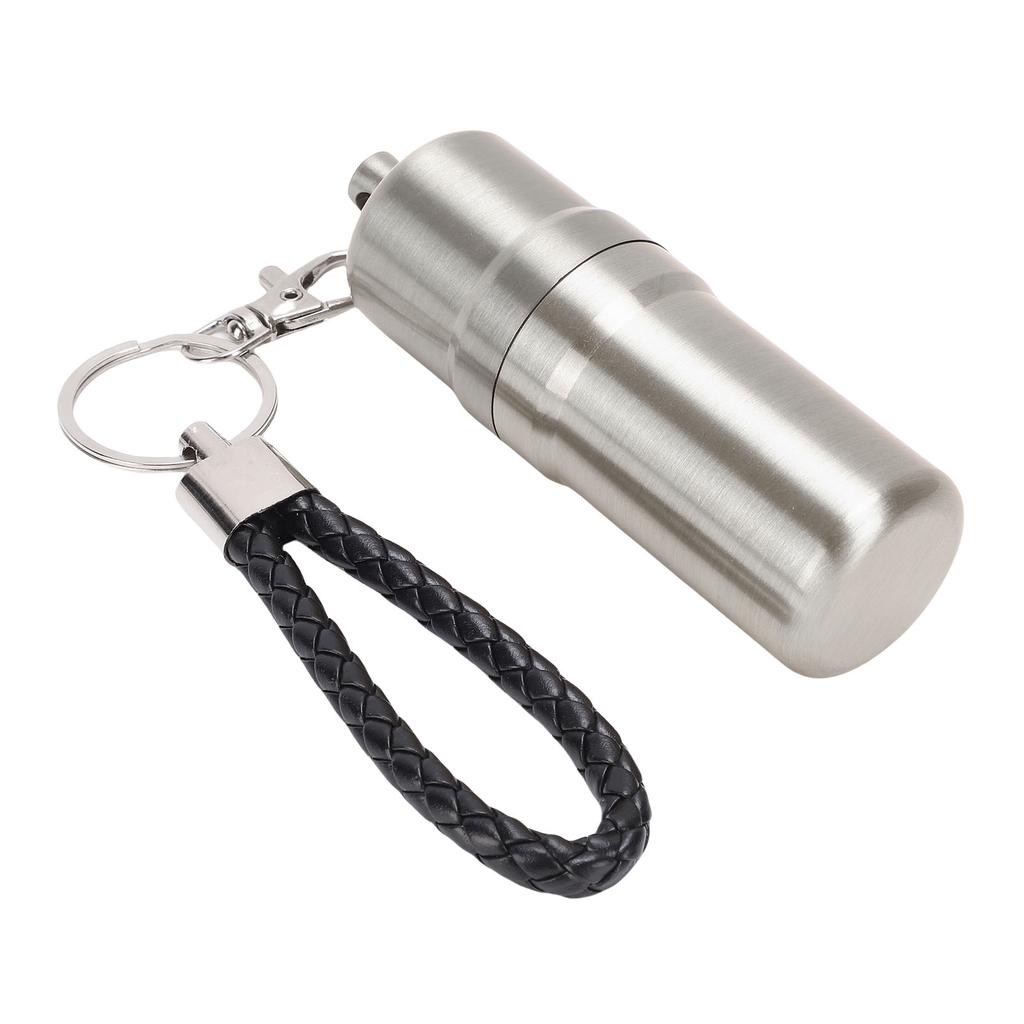Portable Metal Storage Jar Aluminum Alloy Airtight Container Multipurpose Water Proof Small Bottle for Outdoor Camping Travel