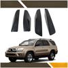 Black Roof Rack Rail End Cover Shell For Toyota 4Runner N210 2003 2004-2009 4PCS