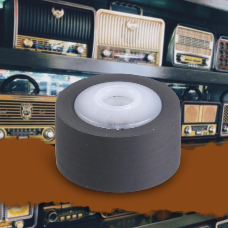 Radio Roller Recorder Belt Pulley For Tape Recorder Pressure Cassette Belt Pulley 12.5mm Diameter