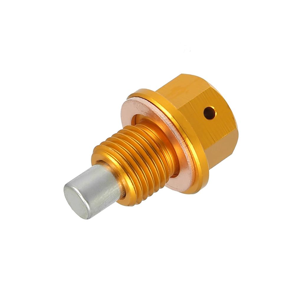X AUTOHAUX Oil Drain Plug Magnetic Aluminum Sump Drain Nut