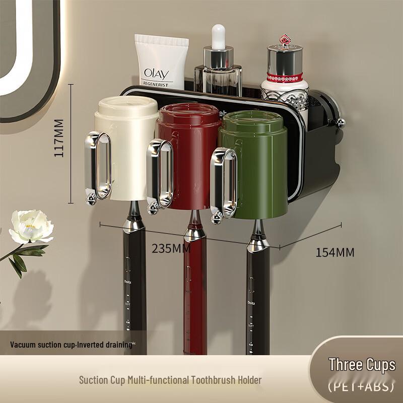 cmaos Suction Cup Toothbrush Holder