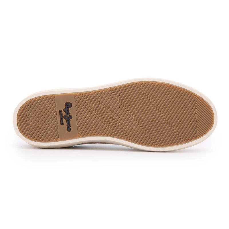 Men's Light Brown Suede Camden Nature Sneakers PEPE JEANS