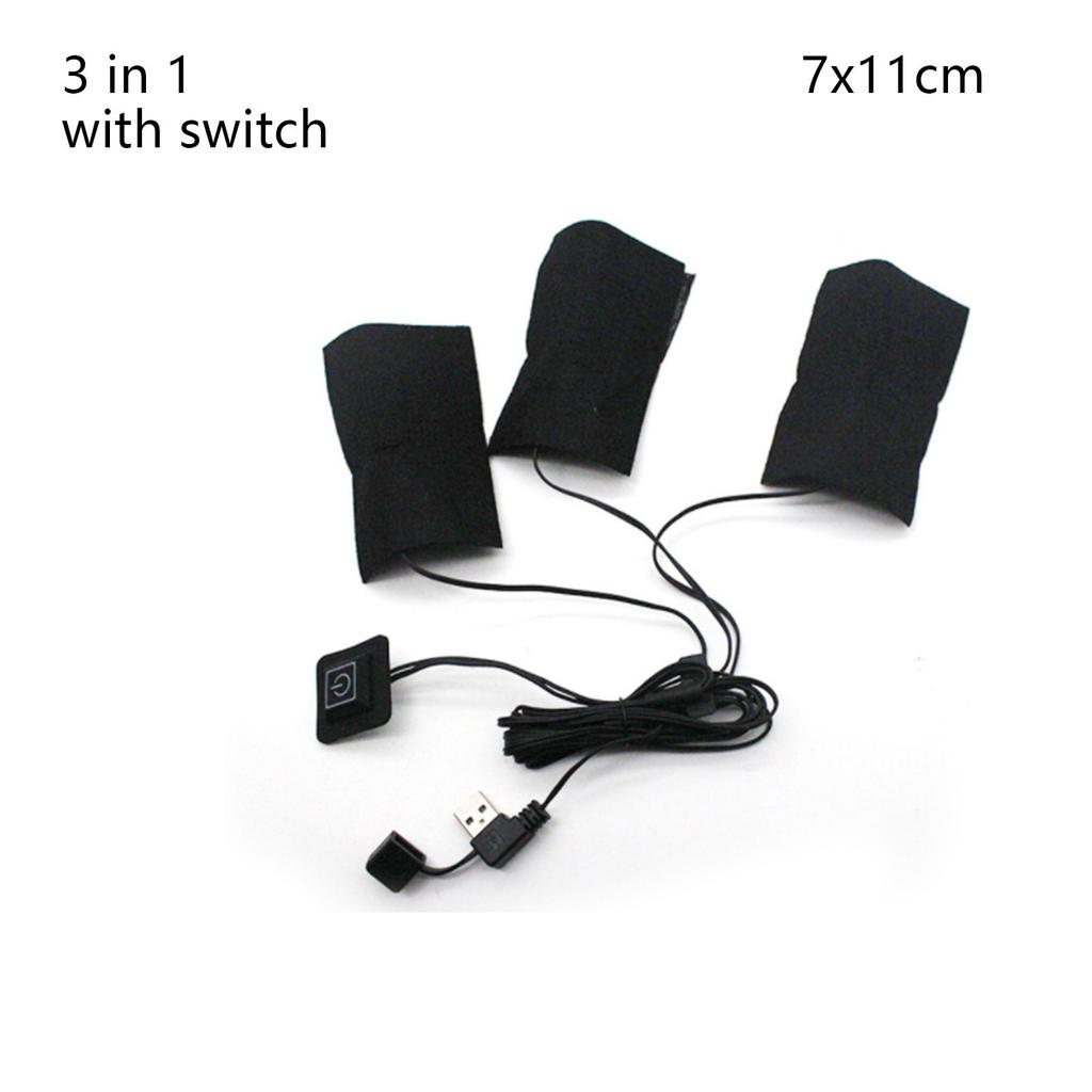 Fibra de Carbon Cald Iarnă Covoraș Încălzit Încălzire Rapidă pentru Spate și Umeri Pânză Paduri Încălzitoare Pad Încălzitor