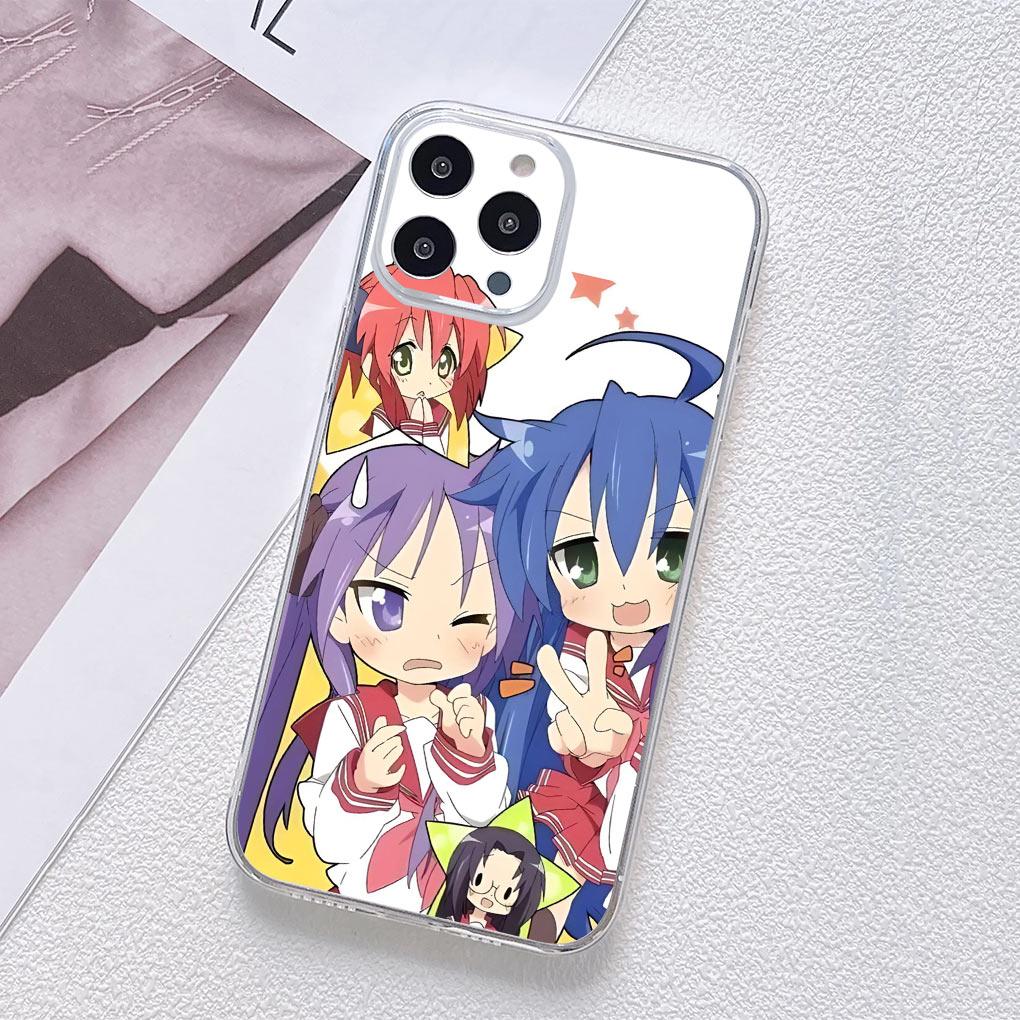 Lucky Star Izumi Konata girl Soft Cover for Samsung Galaxy A04 A14 A23 A34 A54 M23 M33 M52 M53 M30S M31 M51 M21 Phone Case