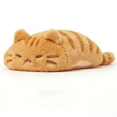 Cute Orange Cat Plush Plaything Kawaii Fluffy Kitty Plushie Plaything Plush Cat Stuffed Doll Plaything Home Decoration For Friends Birthday Gift